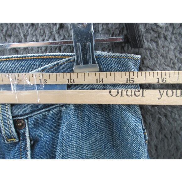 Vintage LEVI'S Baggy 595 Men's 31x34 Jeans - Picture 6 of 16